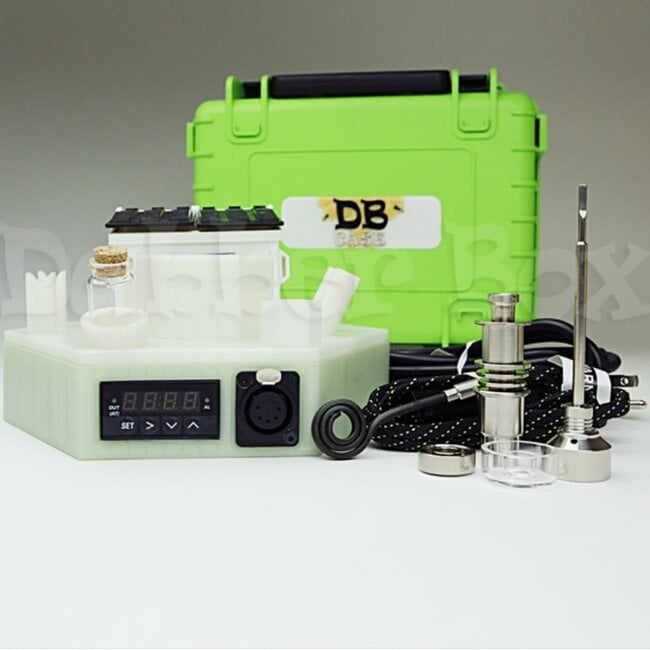 Dabber Box ENAIL-3D PRINTED DABBER BOX-LED GLOW IN THE DARK DAB STATION