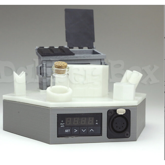 Dabber Box ENAIL-3D PRINTED DABBER BOX-LED GLOW IN THE DARK DAB STATION