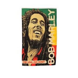 BOB MARLEY ONE LOVE ONE HEART FLAG