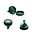 GREEN MONKEY GREEN MONKEY CONE FILLER 2" GRINDER