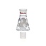 HOSS GLASS 7'' HOSS GLASS HOLEY MIDDLE PERCOLATOR-H147