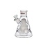 HOSS GLASS 8''  HOLEY BEAKER BASE H146