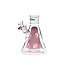 HOSS GLASS 8''  HOLEY BEAKER BASE H146