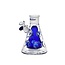 HOSS GLASS 8''  HOLEY BEAKER BASE H146
