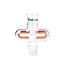 HOSS GLASS 8'' DOUBLE SIDED  INLINE PERC YH908
