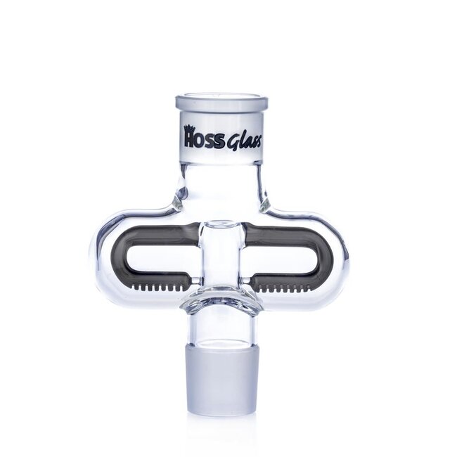 HOSS GLASS 8'' DOUBLE SIDED  INLINE PERC YH908