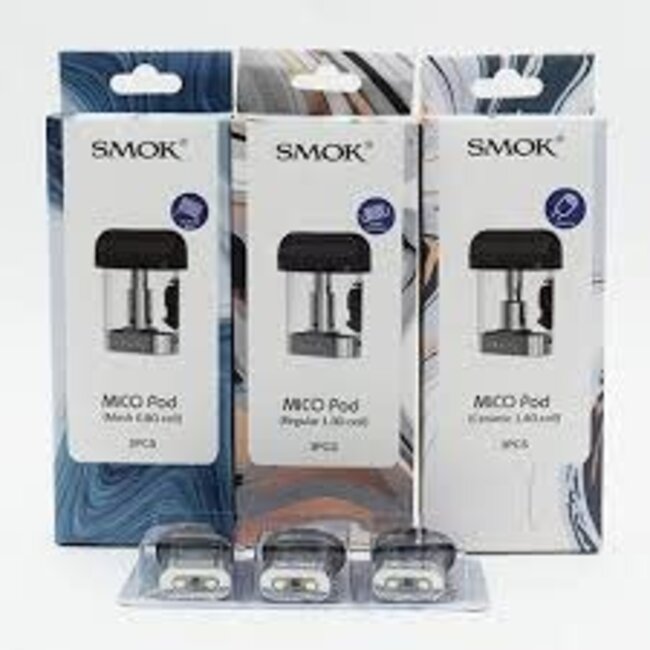 SMOK SMOK MICO  REPLACEMENT POD(3 PCS)