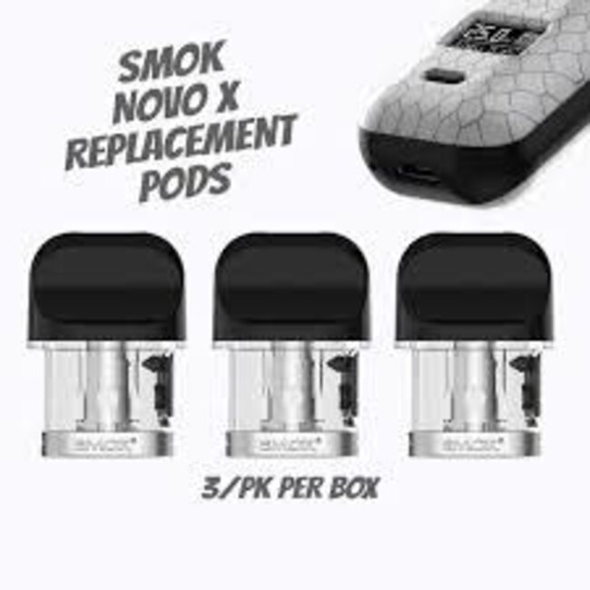 SMOK NOVO SMOK -X REPLACEMENT POD(3 PCS)