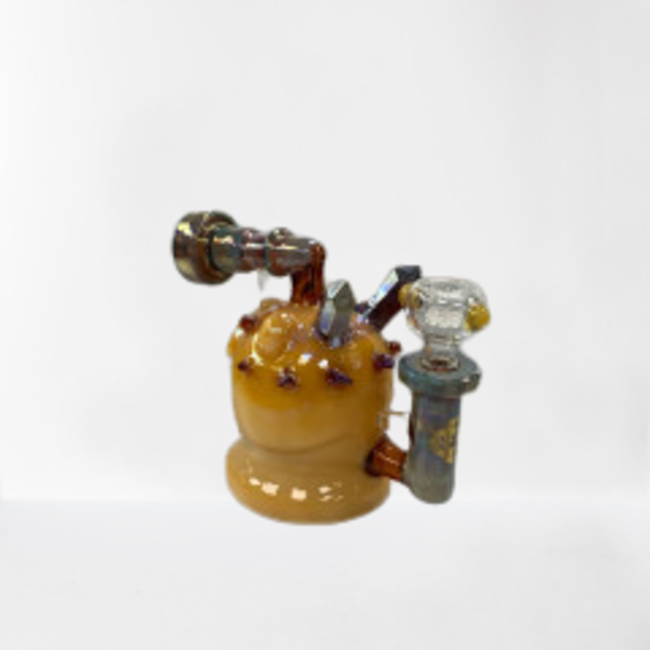 CRYSTAL GLASS 5'' COSMAUNOT DAB RIG