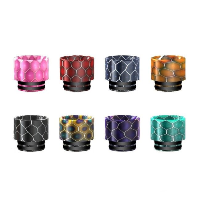 SMOK SMOK TFV8/ TFV12 COBRA RESIN DRIP TIP MIXED COLORS