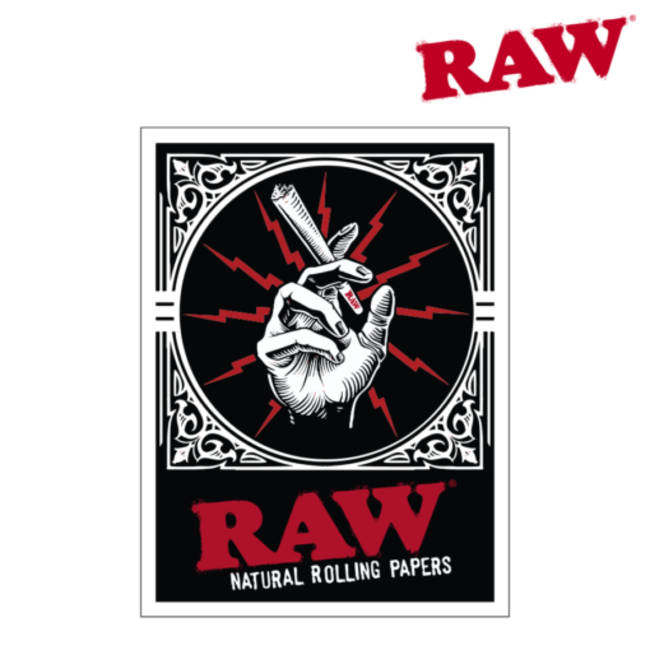 RAW RAW STICKERS