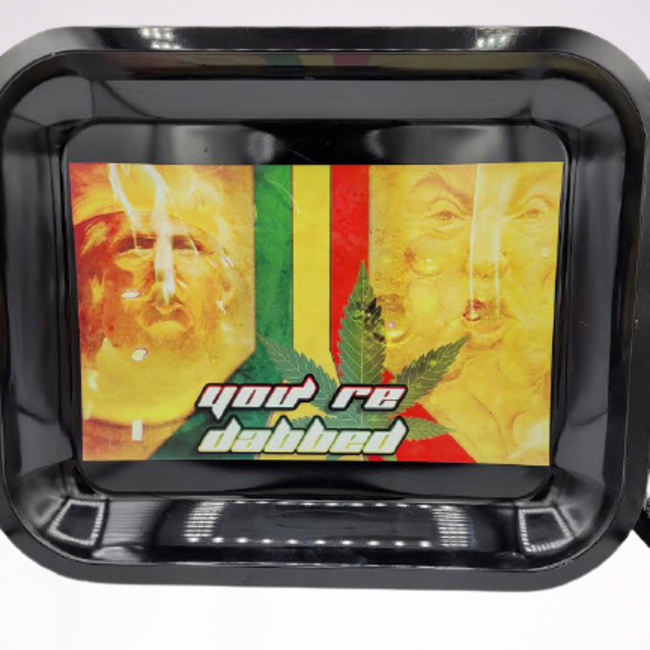 YOURE DAB STEEL LARGE ROLLING TRAY