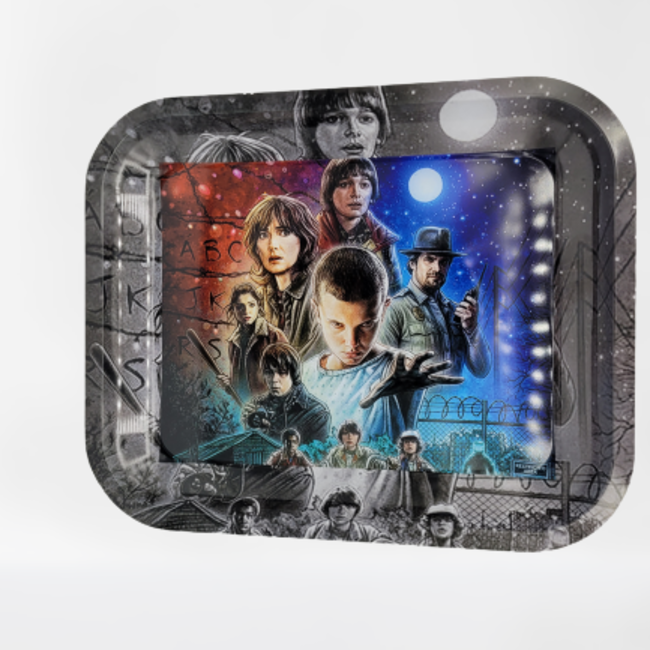 SMOKE STRANGER THINGS HERO STEEL LARGE ROLLING TRAY