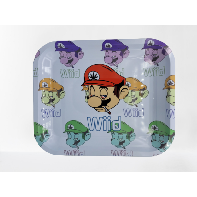 WILD MARIO STEEL LARGE ROLLING TRAY