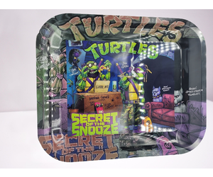 Teenage Mutant Ninja Turtles Cowabunga Metal Rolling Tray SmokeArsenal 18x14cm 