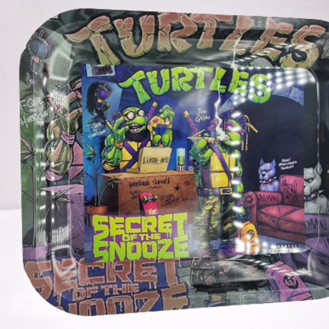 NINJA TURTLES STEEL LARGE ROLLING TRAY
