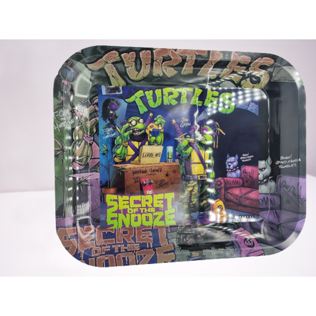 NINJA TURTLES STEEL LARGE ROLLING TRAY