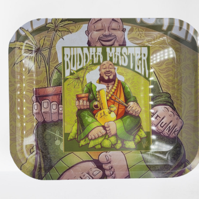 BUDHA MASTER STEEL LARGE ROLLING TRAY
