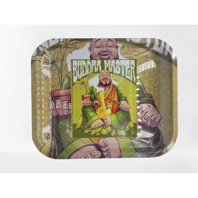BUDHA MASTER STEEL LARGE ROLLING TRAY