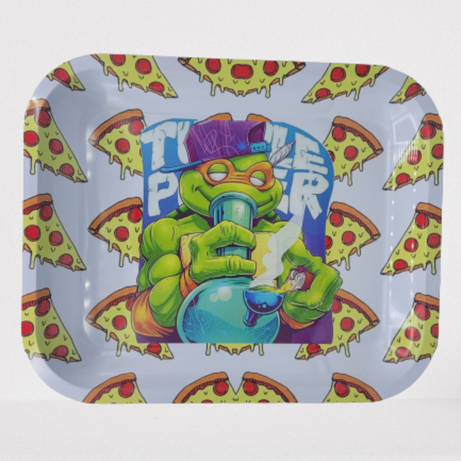 SMOKE NINJA PIZZA STEEL LARGE ROLLING TRAY