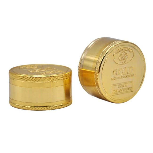 3 PIECE  ZINC COLOURED GRINDER 1.5''