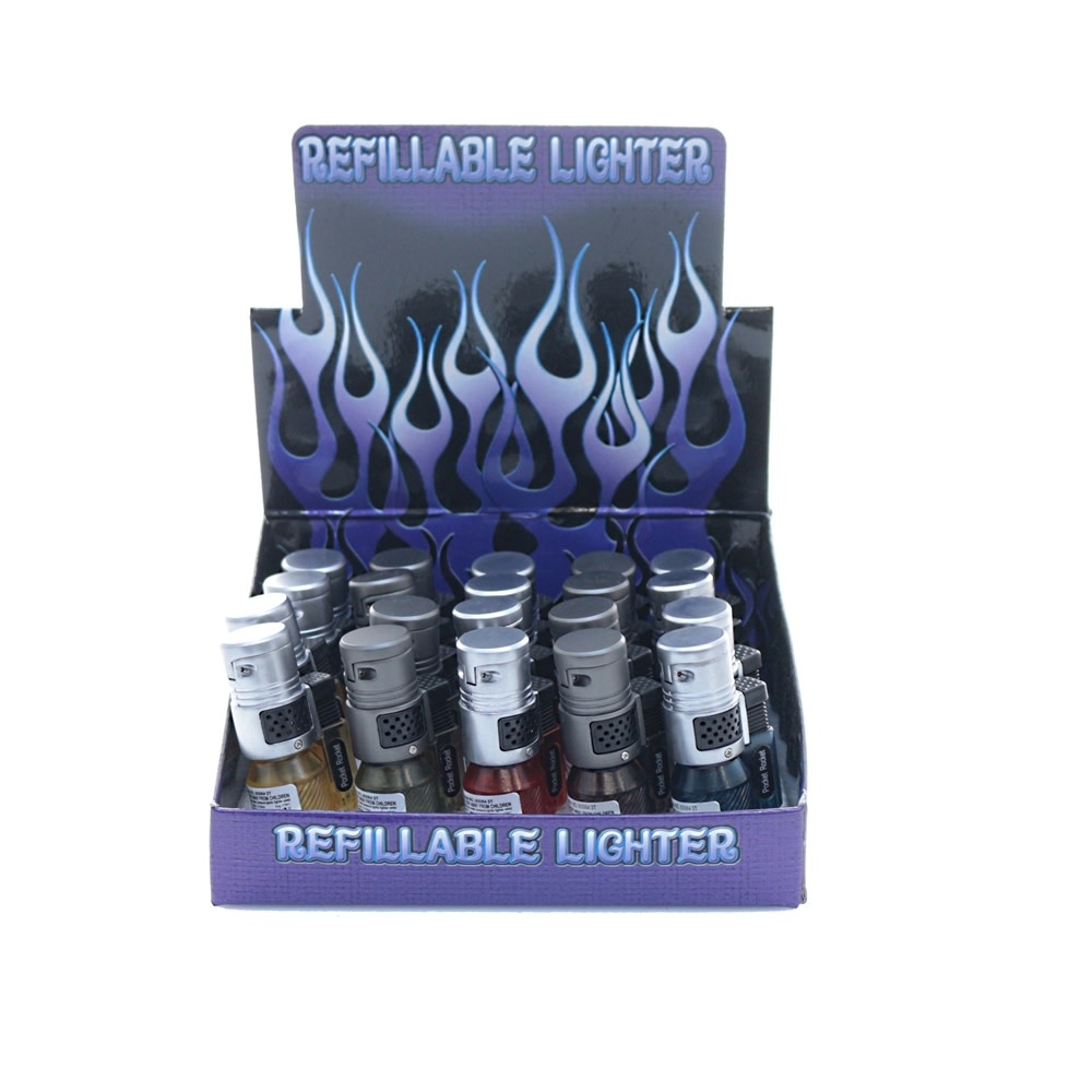 REFILLABLE TORCH LIGHTER POCKET ROCKET (930643T) Radical Street Wear