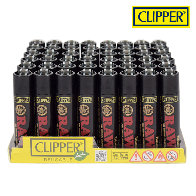 CLIPPER RAW BLACK CLIPPER LIGHTER