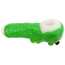 6'' GREEN EYED MONSTERS HAND PIPE HP-2191