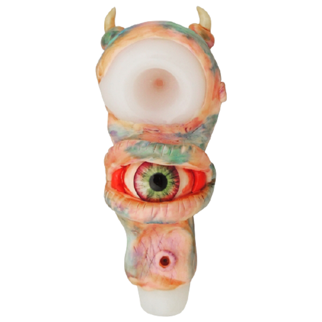 HS-2191 ONE EYED MONSTERS HAND PIPE 6''