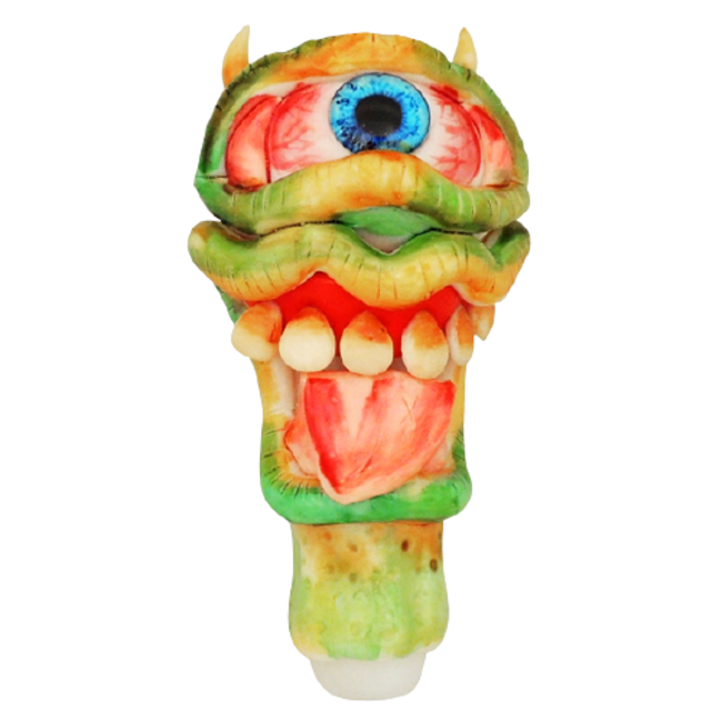 HS-2191 ONE EYED MONSTERS HAND PIPE 6''