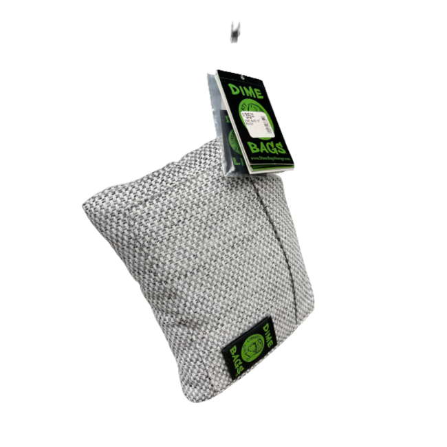 DIME BAGS DIME BAGS  PADDED POUCH SILVER 10"