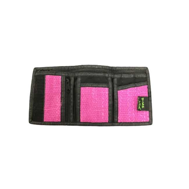DIME BAGS DIME CLASSIC TRI FOLD MAGENTA  WALLET