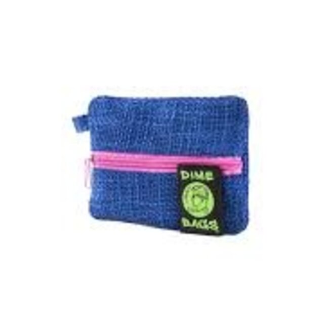 DIME BAGS DIME BAGS 6" ZIP LINE BLUE