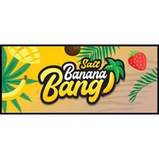 BANANA BANG BANANA BANG E-LIQUID SALT NIC