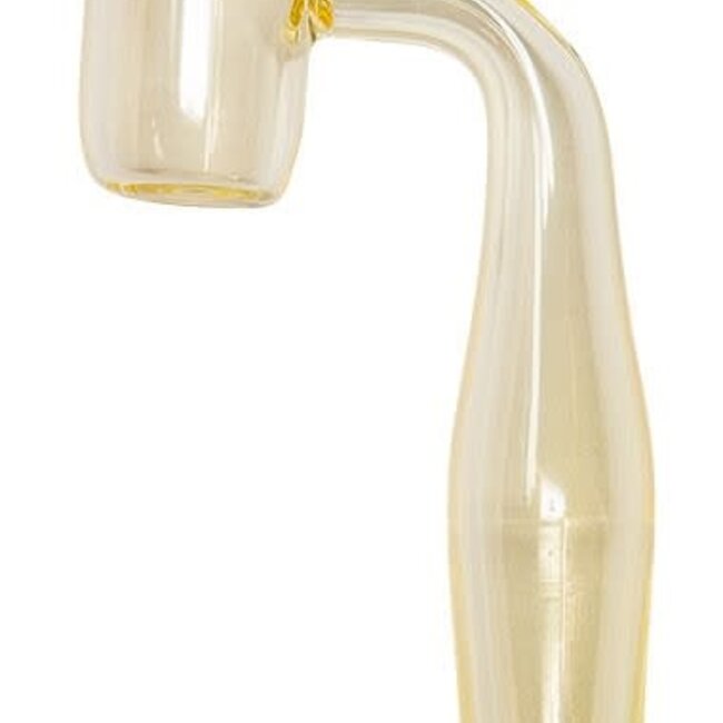 CHRYSTAL GLASS YELLOW 18MM MALE QUARTZ BANGER