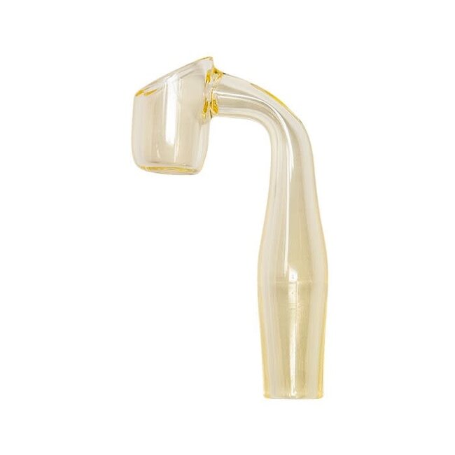CHRYSTAL GLASS 18MM MALE YELLOW QUARTZ BANGER