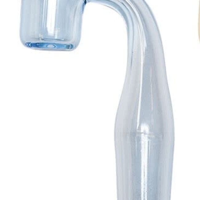 CHRYSTAL GLASS 18 MM MALE BLUE QUARTZ BANGER