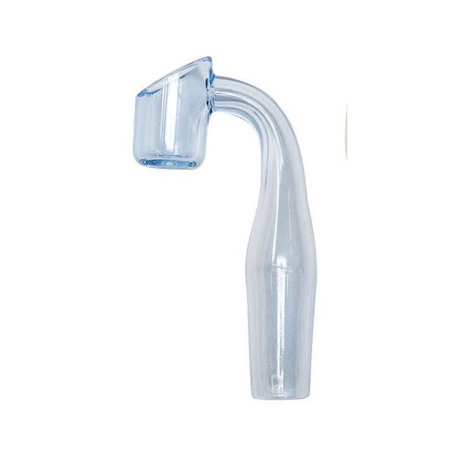 CHRYSTAL GLASS 18 MM MALE BLUE QUARTZ BANGER