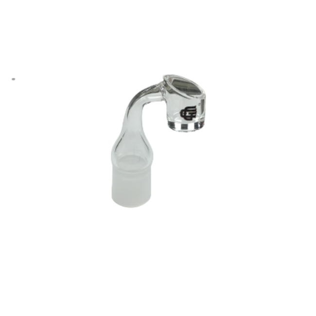 CHRYSTAL GLASS 18MM FEMALE THICK  QUARTZ FROST BANGER