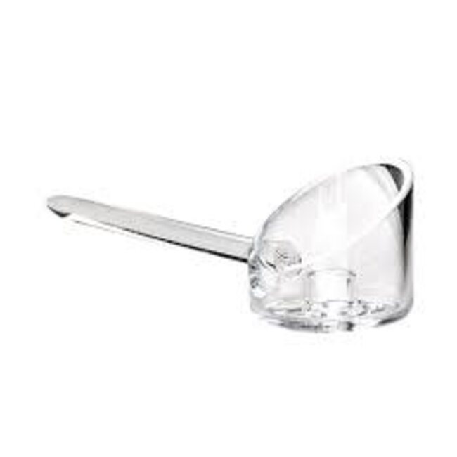 CHRYSTAL GLASS QUARTZ CARB CAP SIDE DABBER