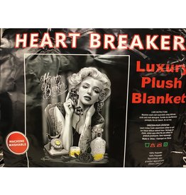 HEART BREAKER   LUXURY BLANKET QUEEN