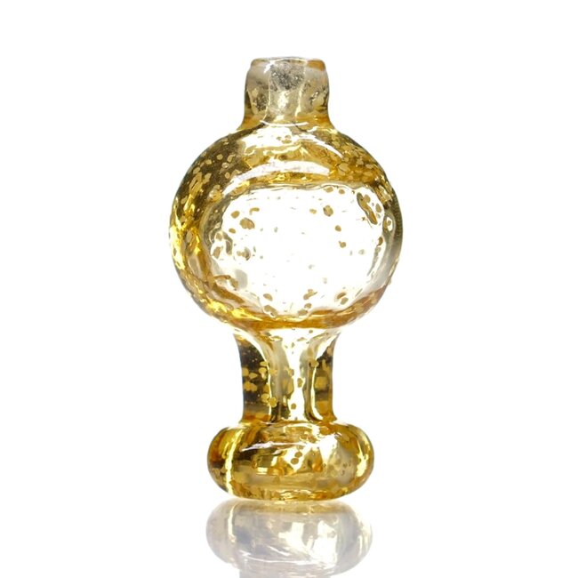 CRYSTAL GLASS GLOW IN THE DARK SPECKLED CARB CAP 54MM CB-54