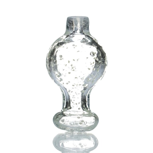 CRYSTAL GLASS GLOW IN THE DARK SPECKLED CARB CAP 54MM CB-54