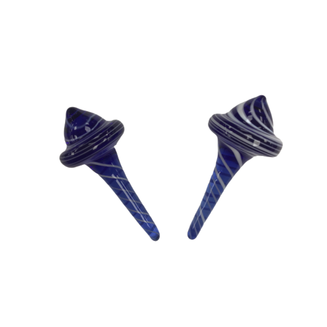 GYRO STYLE GLASS CARB CAP DOME CB-16