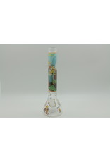 CHRYSTAL GLASS BEAKER  WATER BONG THE SIMPSONS D'OH MA-S7(1) ( 8-16")