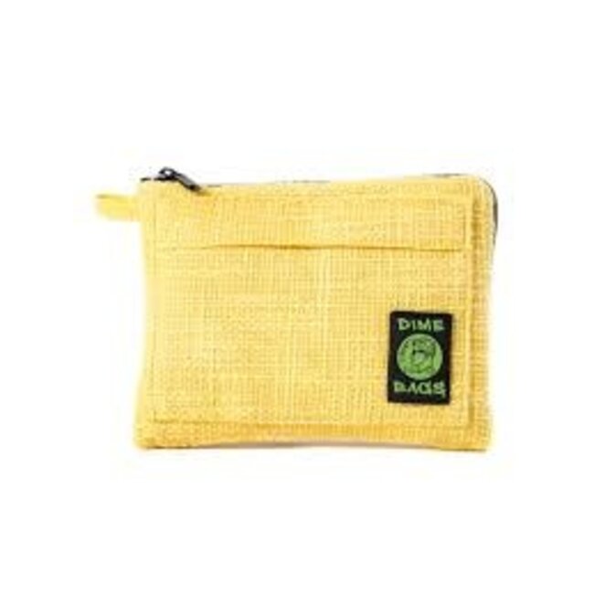 DIME BAGS DIME BAGS  PADDED POUCH YELLOW 10"