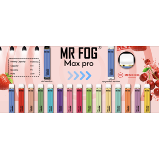 MR FOG MR FOG MAX PRO LIMITED EDITION 2000 PUFFS