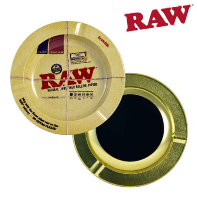 RAW RAW METAL MAGNETIC ASHTRAY