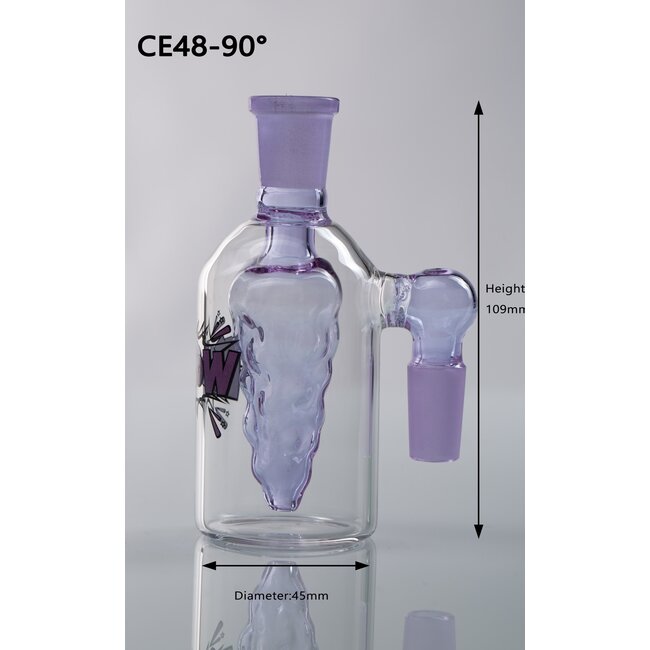 KAPOW 14MM TREE 90  DEGREE ASH CATCHER CE48