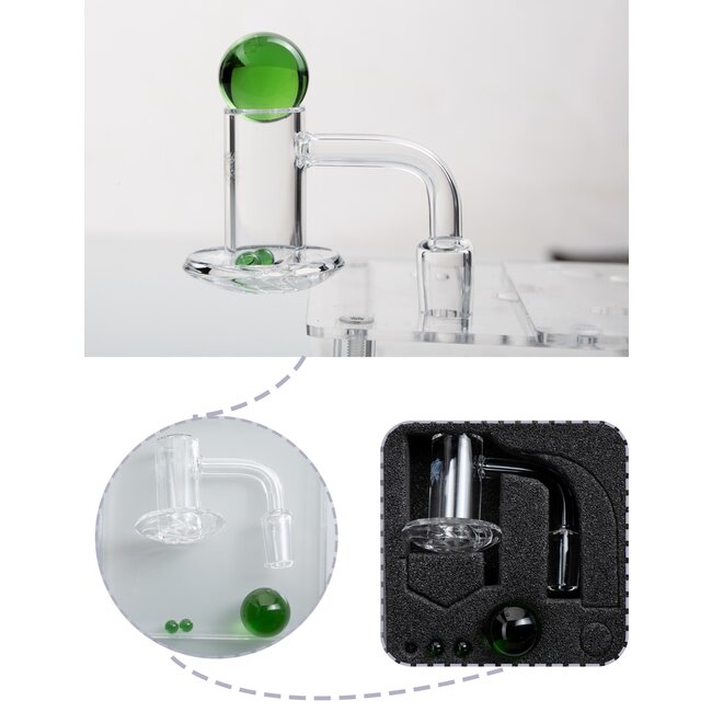 KAPOW 14MM MALE TREP BLENDER 90 DEGREE BANGER -CO85